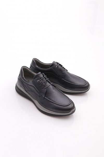 DGN Ανδρικά παπούτσια με κορδόνια παπούτσια Navy Blue 610643617