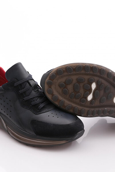 DGN Erkek Sneaker Ayakakbı Hakiki Deri Lacivert 438310106