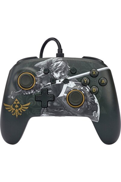 Powera وحدة تحكم سلكية مُحسّنة PowerA Battle-Ready Link لجهاز Nintendo Switch