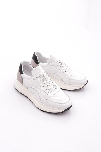 DGN Men's Sneaker Shoes Genuine Leather White 8210310106
