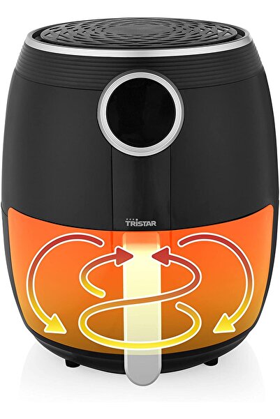 Tristar Friteuza fara ulei XXL Tristar FR-6956, 1500W, Capacitate 4.5 l, Termostat reglabil 80-200 C, Negru