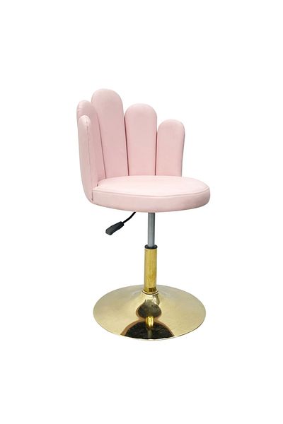 Cupio Glam Petal make-up chair - Blush Pink