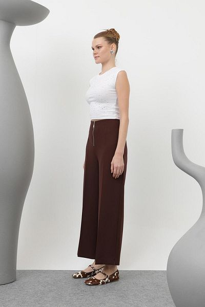 Puane 18228 Women's Zippered Trousers