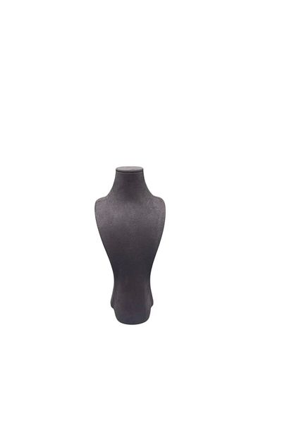MeGass Dekor Domestic Production Adonis Model Geranium Fabric Smoked Color Size 28 Necklace Jewelry Display Mannequin