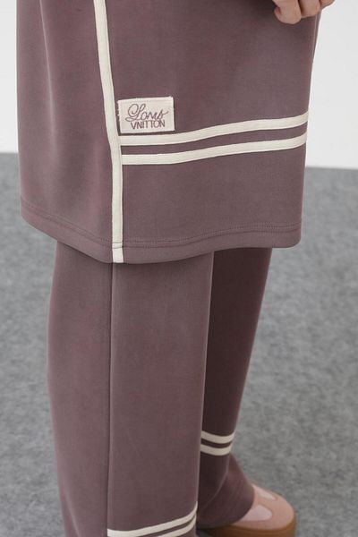 Puane 14291 Women's Grosgrain Detailed Modal Suit