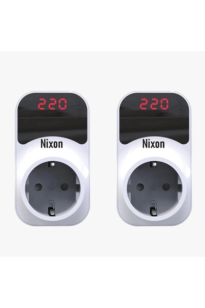 Nixon Akıllı Voltaj Koruyucu Priz 2li