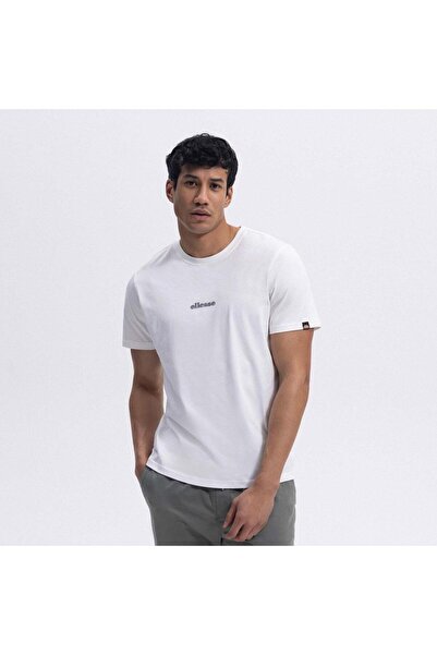 Ellesse EM462-OF Ανδρικό T-Shirt Crew Neck - Off White