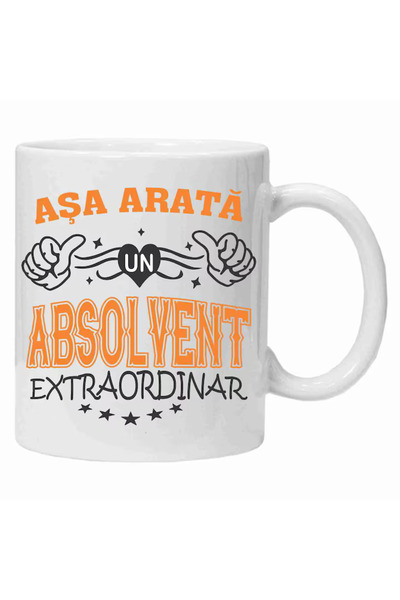 OEM Εξατομικευμένη λευκή κούπα "έτσι μοιάζει ένας εξαιρετικός απόφοιτος", INO...
