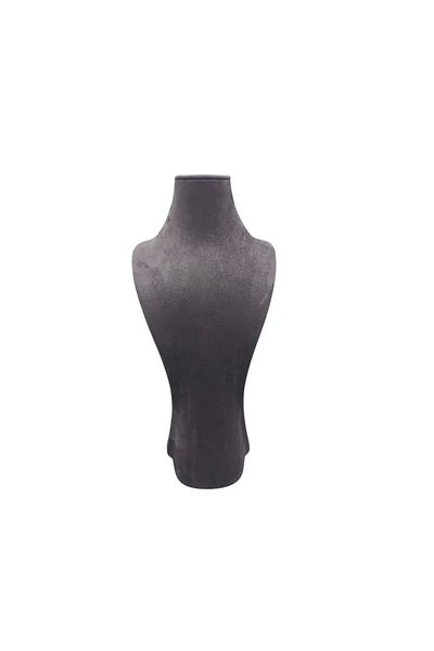 MeGass Dekor Domestic Production Adonis Model Geranium Fabric Smoked Color Height 33 cm Necklace Jewelry Display Mannequin