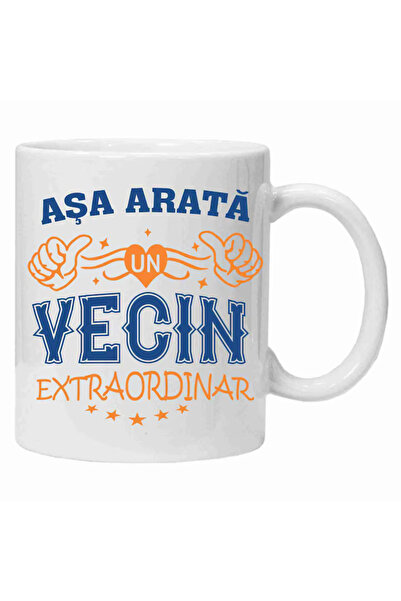 OEM Εξατομικευμένη λευκή κούπα "έτσι μοιάζει ένας εξαιρετικός γείτονας", INOV...