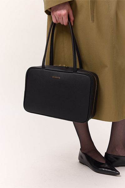 Manuka Simona Black Tote Bag