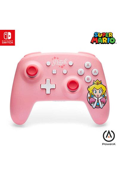 Powera Princess Peach Pink Switch Wireless Controller