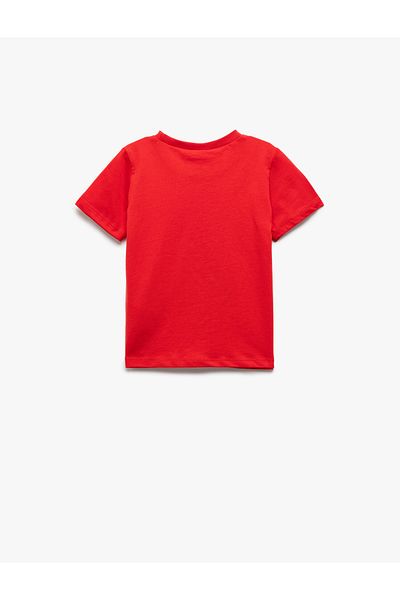 Koton Ataturk Printed Crew Neck Short Sleeve Cotton T-Shirt