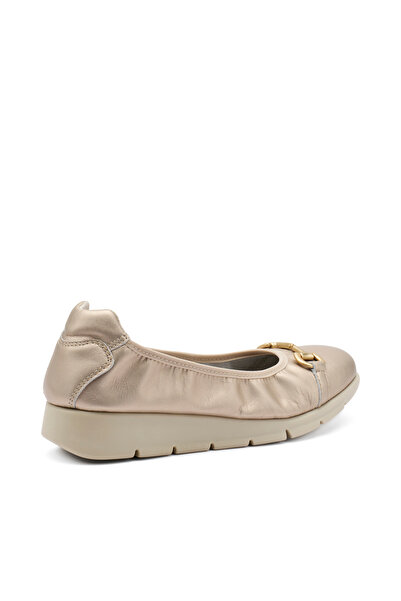 Frau Women / Girls Ballerinas 51X4 Frau Laminato Platino