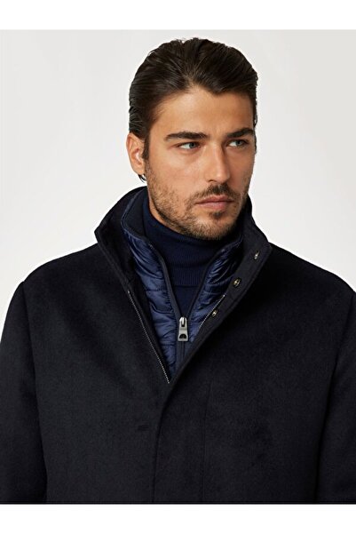 Guess Urban Erkek Yün Karışımlı Kaban