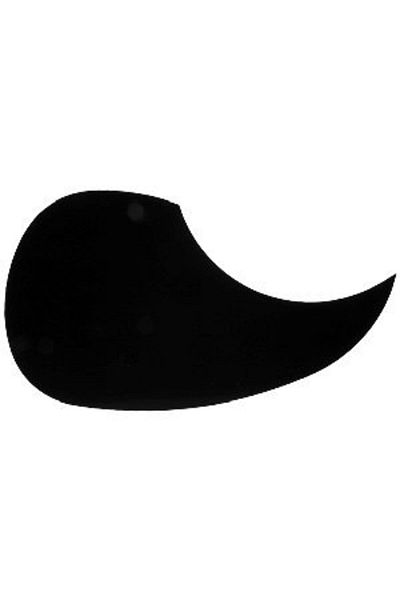 Alice A025ap Black Color Plectrum Guard for Acoustic Guitars