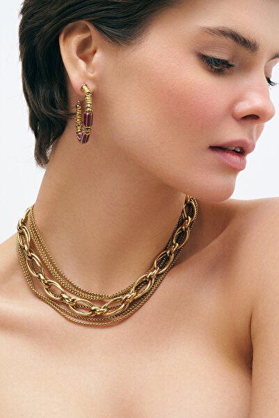 Mon Reve Euphoria Altın Kaplama Zincir Kolye