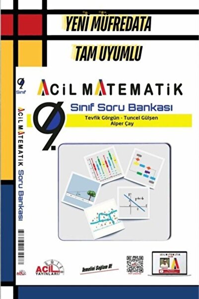 Anka Yayınları Acil Yayınları 9. Sınıf Acil Matematik Soru Bankası