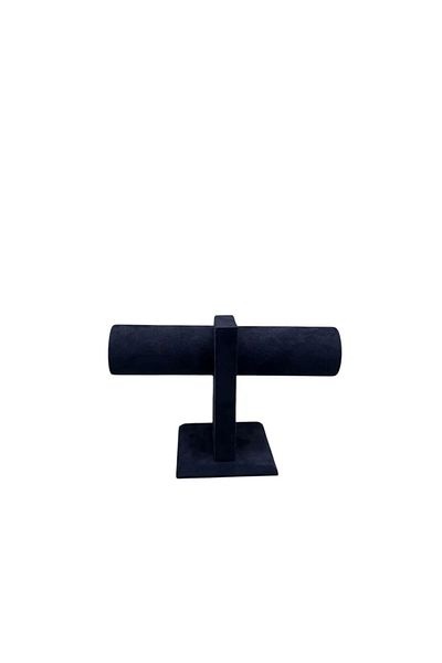 MeGass Dekor Domestic Production Geranium Fabric Navy Blue Color Clock - Bracelet Display Stand