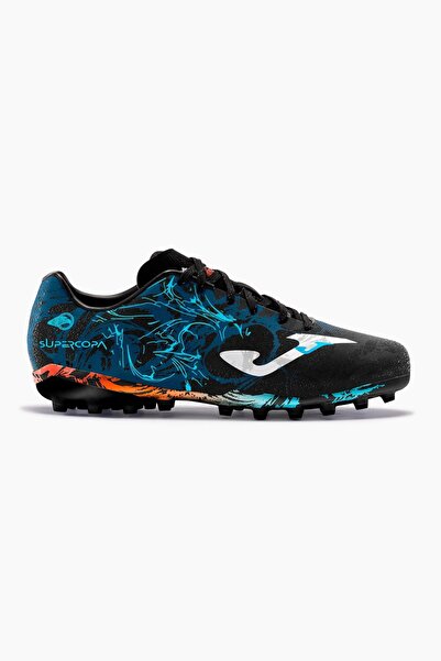 Joma Super Copa 2441 Sups2441Ag Black Blue Men's Football Shoes