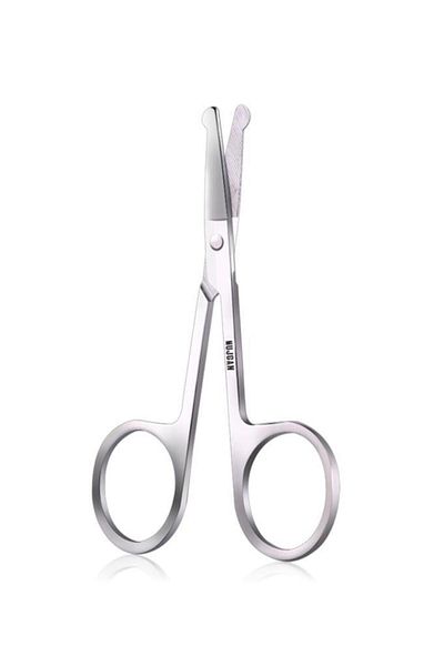 MİNGODAN Silver Stainless Steel Nose and Ear Hair Clippers – Sharp, Safe and Durable