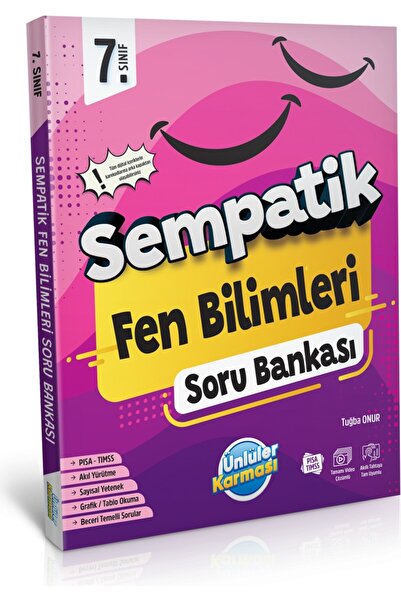 Anka Yayınları Ünlüler Karması 7. Sınıf Sempatik Fen Bilimleri Soru Bankası