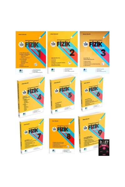 Anka Yayınları Nihat Bilgin Yks Fizik Fasikülleri (1. 2. 3. 4. 5. 6. 7. 8. 9 ...