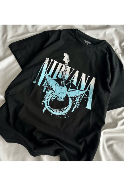 POPULUS Nirvana Black T-shirt