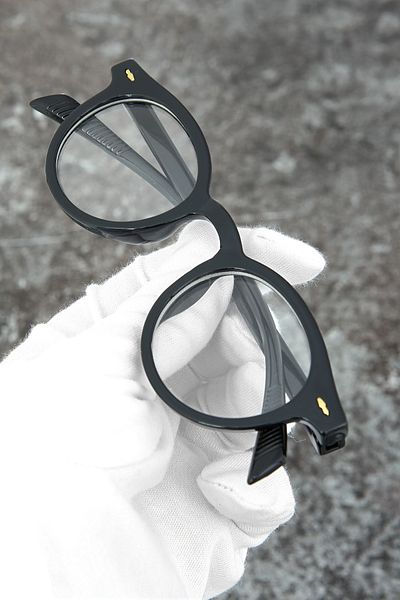 Nilu Moda Round Black Transparent Blue Light Protective Glasses