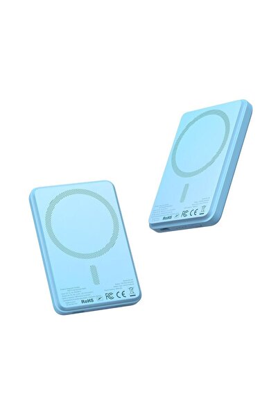 Mcdodo Mc-3952 15w Mini Manyetik 5000 Mah Powerbank- Mavi