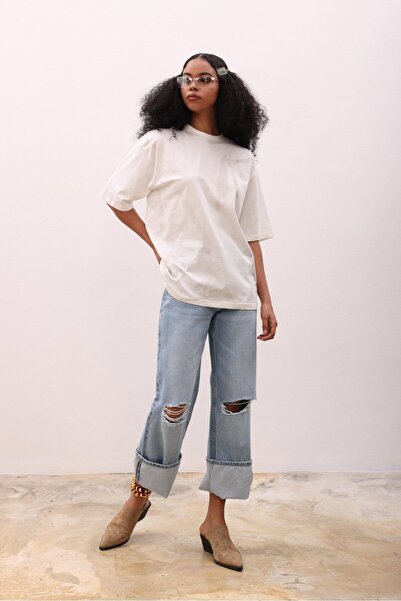 Genel Markalar Beatrice Geçiş Baskılı Tişört