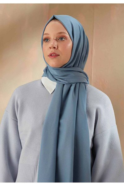 Fresh COTTON VISKOSE SHAL LIGHT BLUE