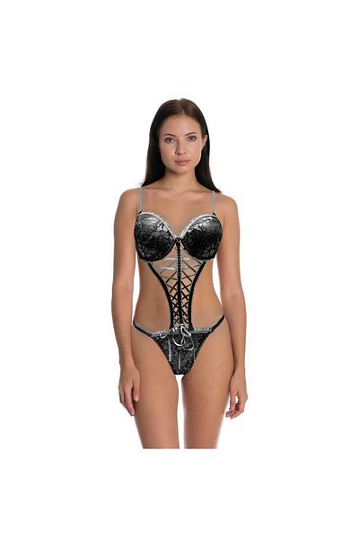 Anıl Mayokini Suit with Removable Waist Accessories