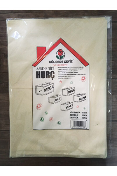 güldede çeyiz Yorgan Hurcu Sandık Tipi 90x50x50cm