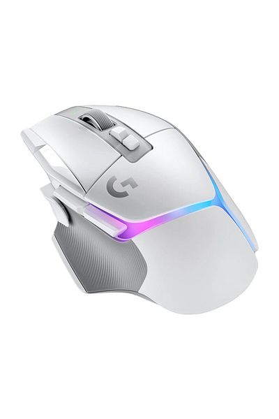 logitech ماوس الألعاب اللاسلكي Logitech G502 X Plus - أبيض