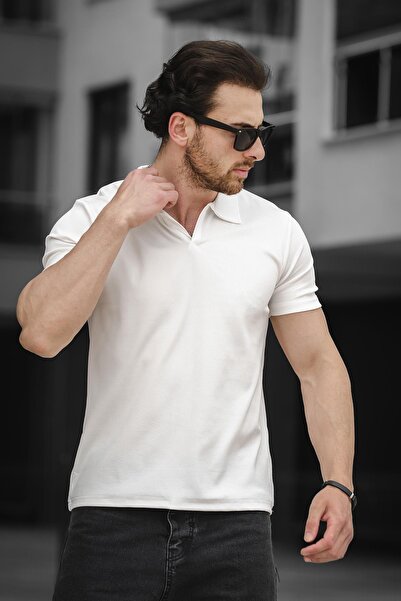 Oksit Tricou Bărbați Ht Peha Slim Fit Autoban Fabric Apache Guler