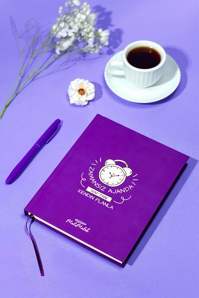 Meli Melek Agenda atemporală Melimelek Purple