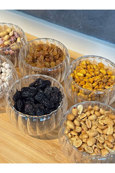 Janset Double Wall Bowl, Glass Bowl, Dessert Bowl, Snack Bowl, Jam Bowl