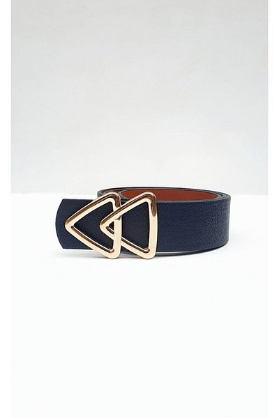 Kemerix Women's Black-tan Reversible Belt