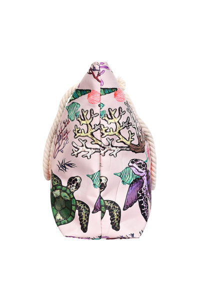 MORANO Waterproof Beach and Shopping Bags, Large Zipper Tote Bag, Shoulder Bags