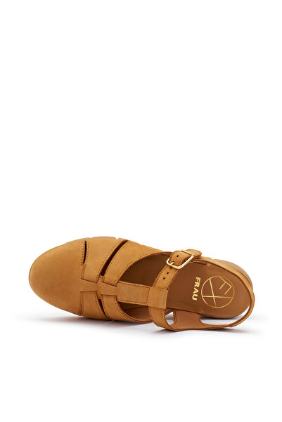 Frau Woman / girl sandal 51h6 frau nabuk caramel