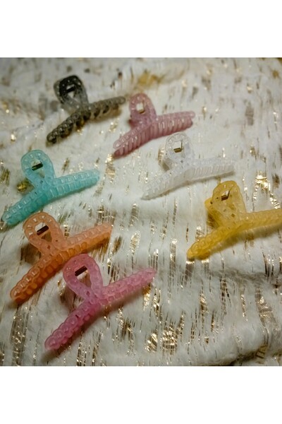 Lissa Aksesuar مشبك مزلاج أرجواني فاتح مع مظهر أنيق وتفاصيل حلقة