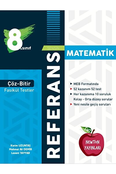 Anka Yayınları Newton Yayınları LGS 8. Sınıf Referans Çöz Bitir Fasikül Testl...