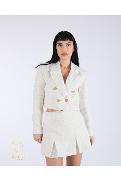 Esnoria Şanel Kumaş Şort Etek