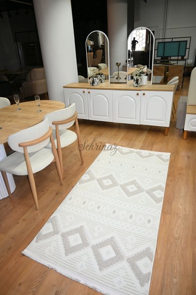 Şehrinaz Sisal Halısı Dekor Salon Halısı Yıkanabilir Halı Salon Aksesuarları ...