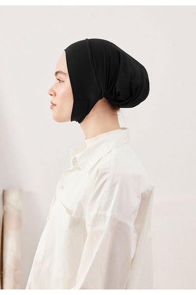 Fresh Large Volume Practical Bonnet Black