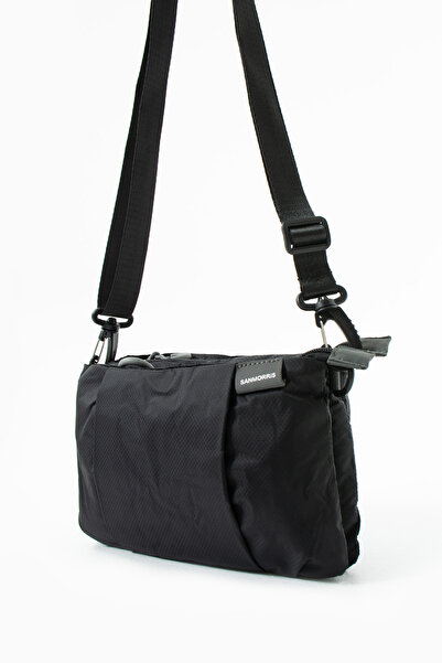 Sanmorris Γυναικεία υφασμάτινη τσάντα αλεξίπτωτου 4 θέσεων με ρυθμιζόμενο χιαστί λουράκι