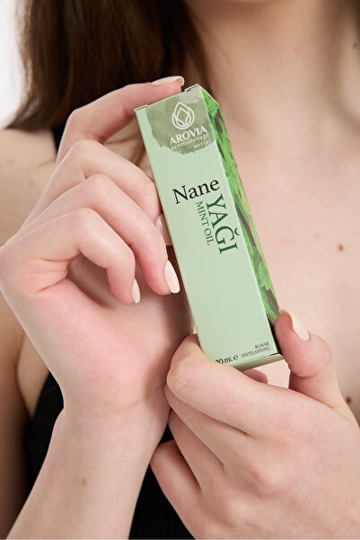 AROVIA Aromatherapy Nane Yaprağı Yağı 20ml – Ferahlatıcı ve Canlandırıcı Nane...