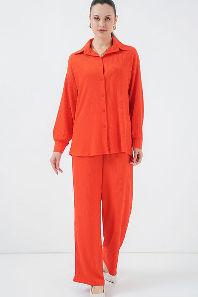 Bigdart Orange 5858 Costum dublu tricotat
