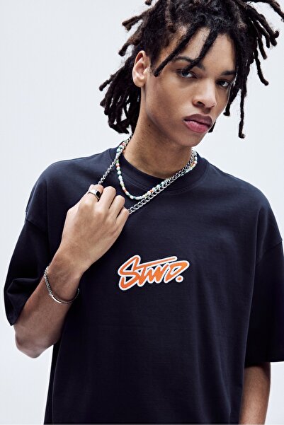 Pull & Bear Kısa kollu STWD t-shirt